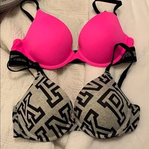 Two VS push up bras